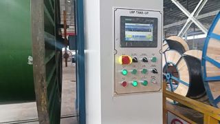 Экструзионная линия по производству проволоки и кабеля диаметром 200 мм для производства кабеля