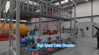 Высокоскоростная крутильная машина двойной скрутки 1250 для производства кабеля
