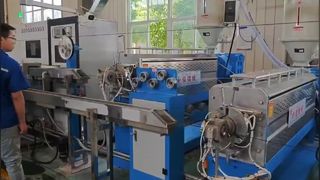 Штампованный экструдер для фотоэлектрической проволоки 100 + 90 мм для производства кабеля