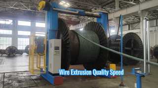 Стандартный экструдер для проволоки и кабеля диаметром 150 мм для производства кабеля